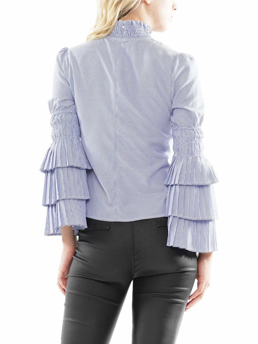 Why Dress Stripe Fabric Pleat Detail Top 5 Why Dress Stripe Fabric Pleat Detail Top