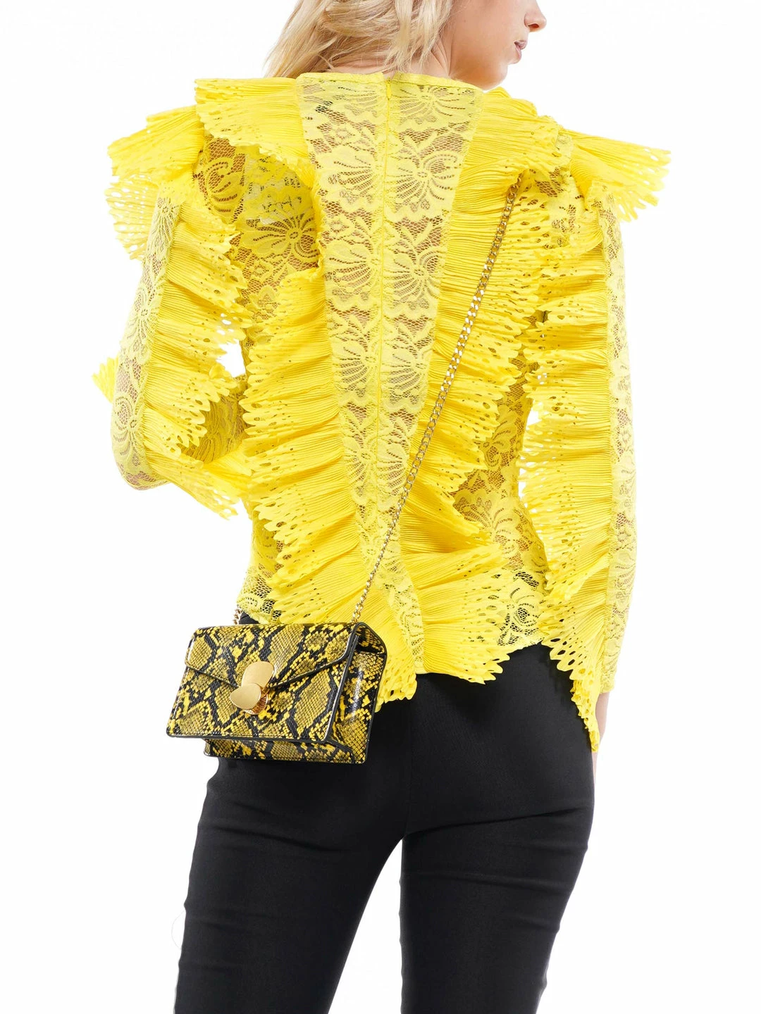 Why Dress BEST SELLER Lace Ruffle Detail Blouse Top 5 Why Dress BEST SELLER Lace Ruffle Detail Blouse Top