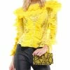 Why Dress BEST SELLER Lace Ruffle Detail Blouse Top