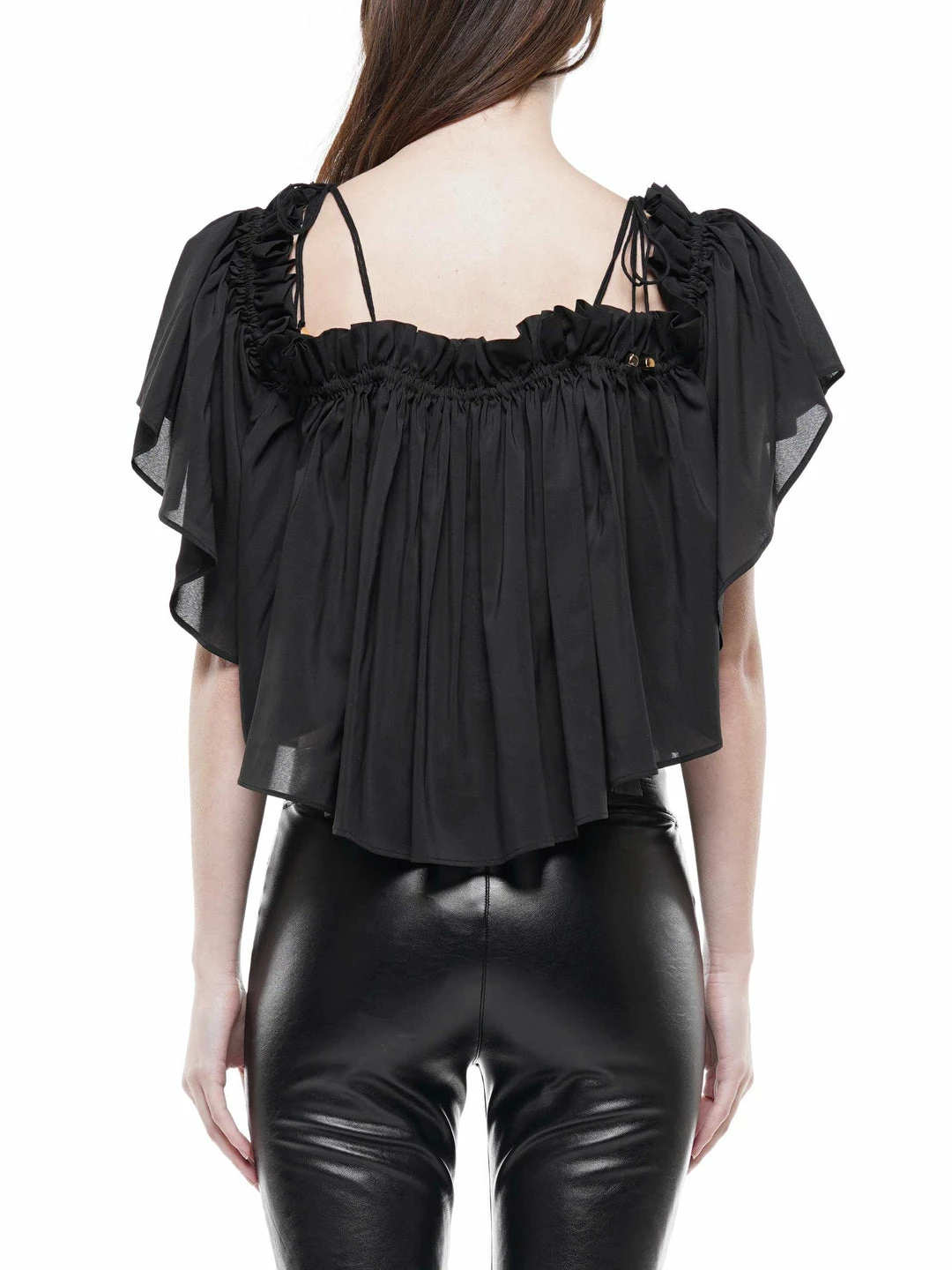 Why Dress Off-shoulder Shirred Top TOPS 5 Why Dress Off-shoulder Shirred Top TOPS