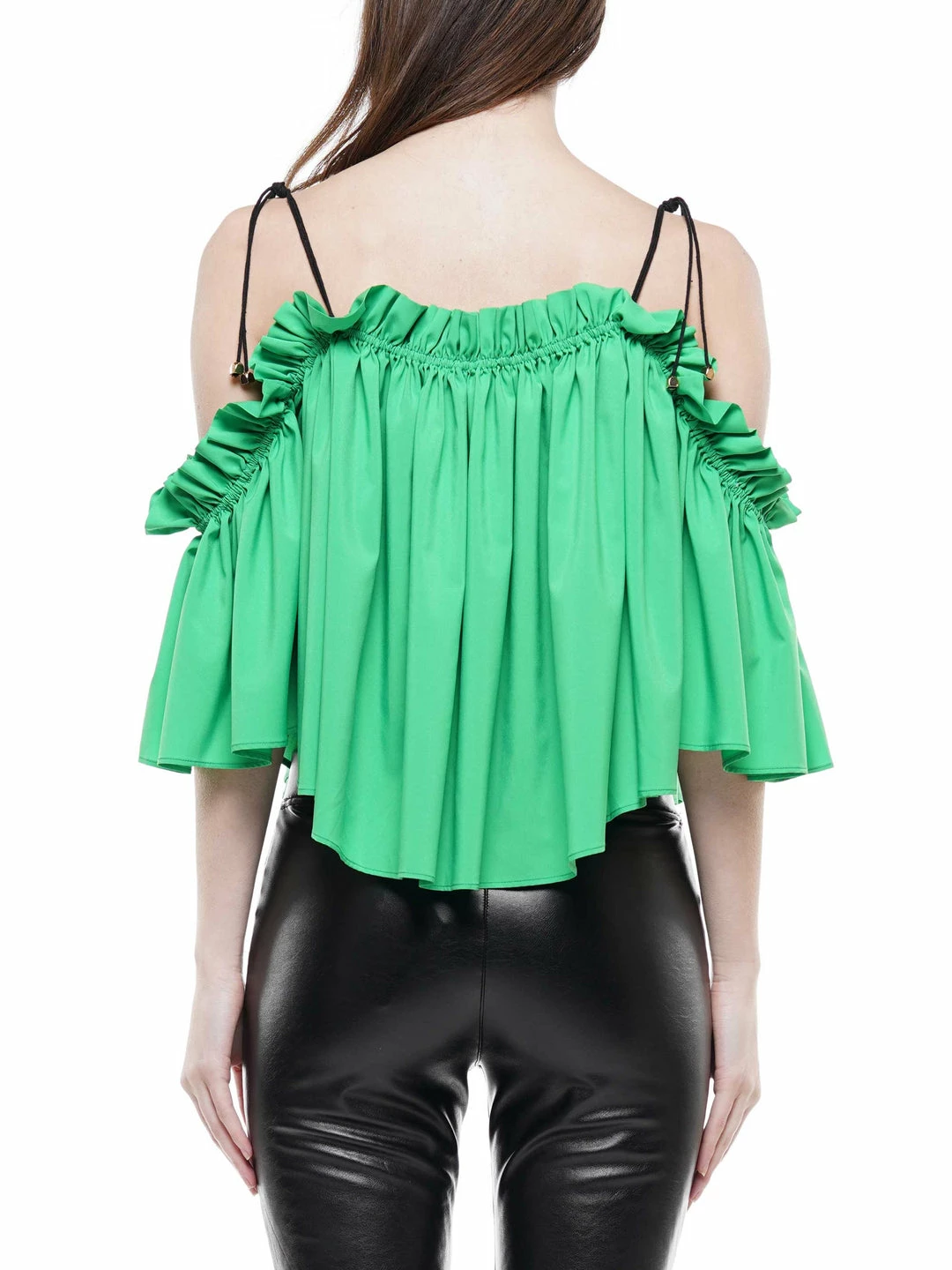 Why Dress Off-shoulder Shirred Top TOPS 9 Why Dress Off-shoulder Shirred Top TOPS