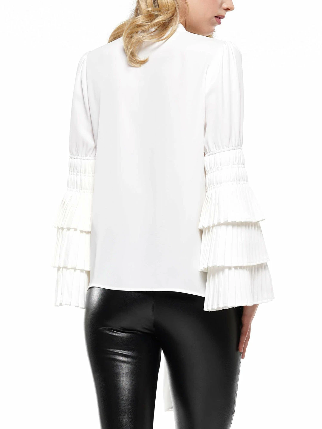 Why Dress Tie Neck And Pleated Sleeve Top BEST SELLER 5 Why Dress Tie Neck And Pleated Sleeve Top BEST SELLER