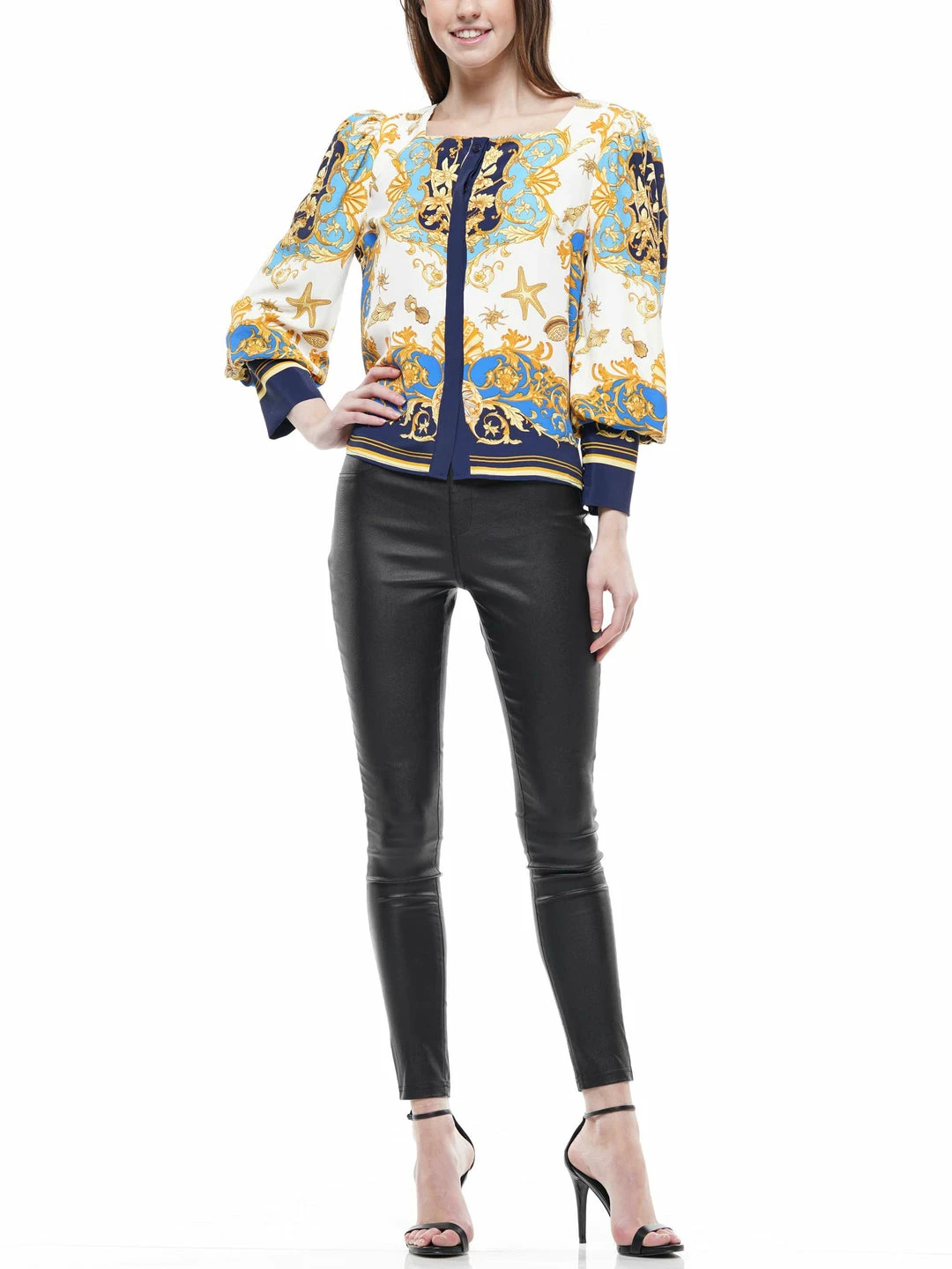 Why Dress Square Neck Blouse TOPS 6 Why Dress Square Neck Blouse TOPS