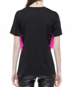 Why Dress Ostrich Feather T-shirt 12 Why Dress Ostrich Feather T-shirt