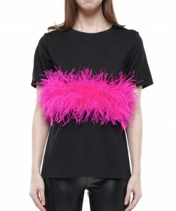 Why Dress Ostrich Feather T-shirt