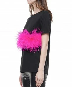 Why Dress Ostrich Feather T-shirt