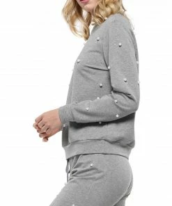 Why Dress Pullover Pearl Sweatshirt