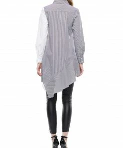 Why Dress Asymmetrical Hemline Shirt TOPS 7 Why Dress Asymmetrical Hemline Shirt TOPS