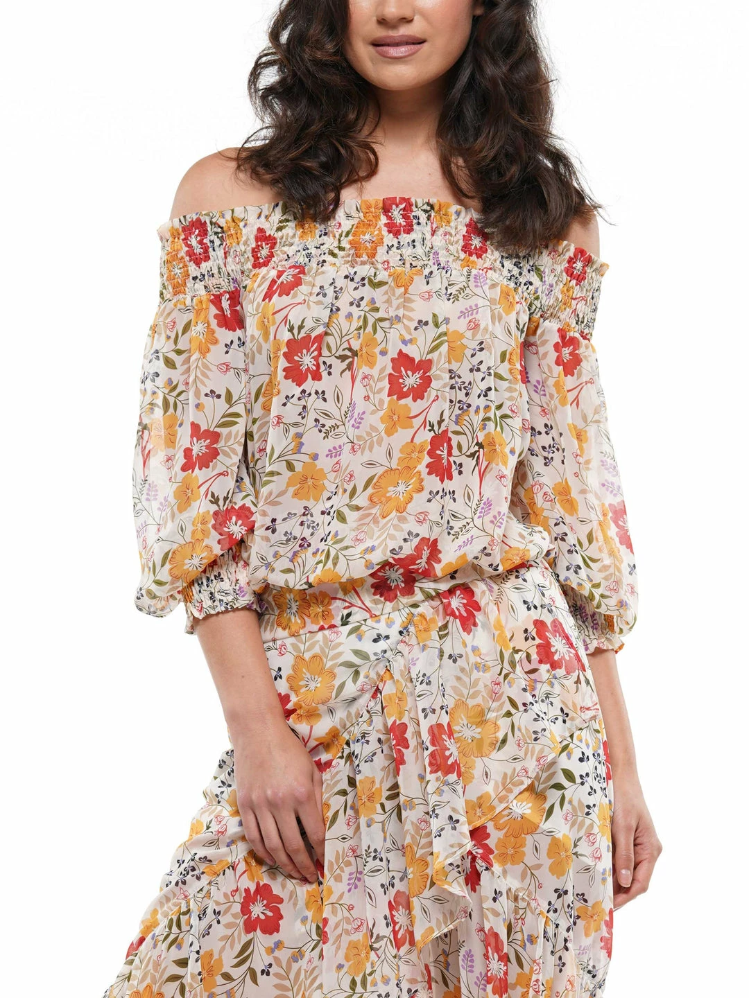 Why Dress Floral Off The Shoulder Top TOPS 3 Why Dress Floral Off The Shoulder Top TOPS