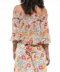 Why Dress Floral Off The Shoulder Top TOPS 8 Why Dress Floral Off The Shoulder Top TOPS