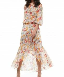 Why Dress Floral Off The Shoulder Top TOPS 9 Why Dress Floral Off The Shoulder Top TOPS