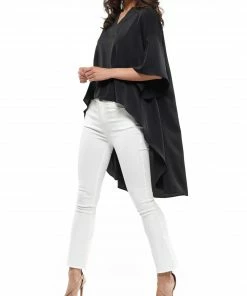 Why Dress V-neck High-low Top 24 Why Dress V-neck High-low Top