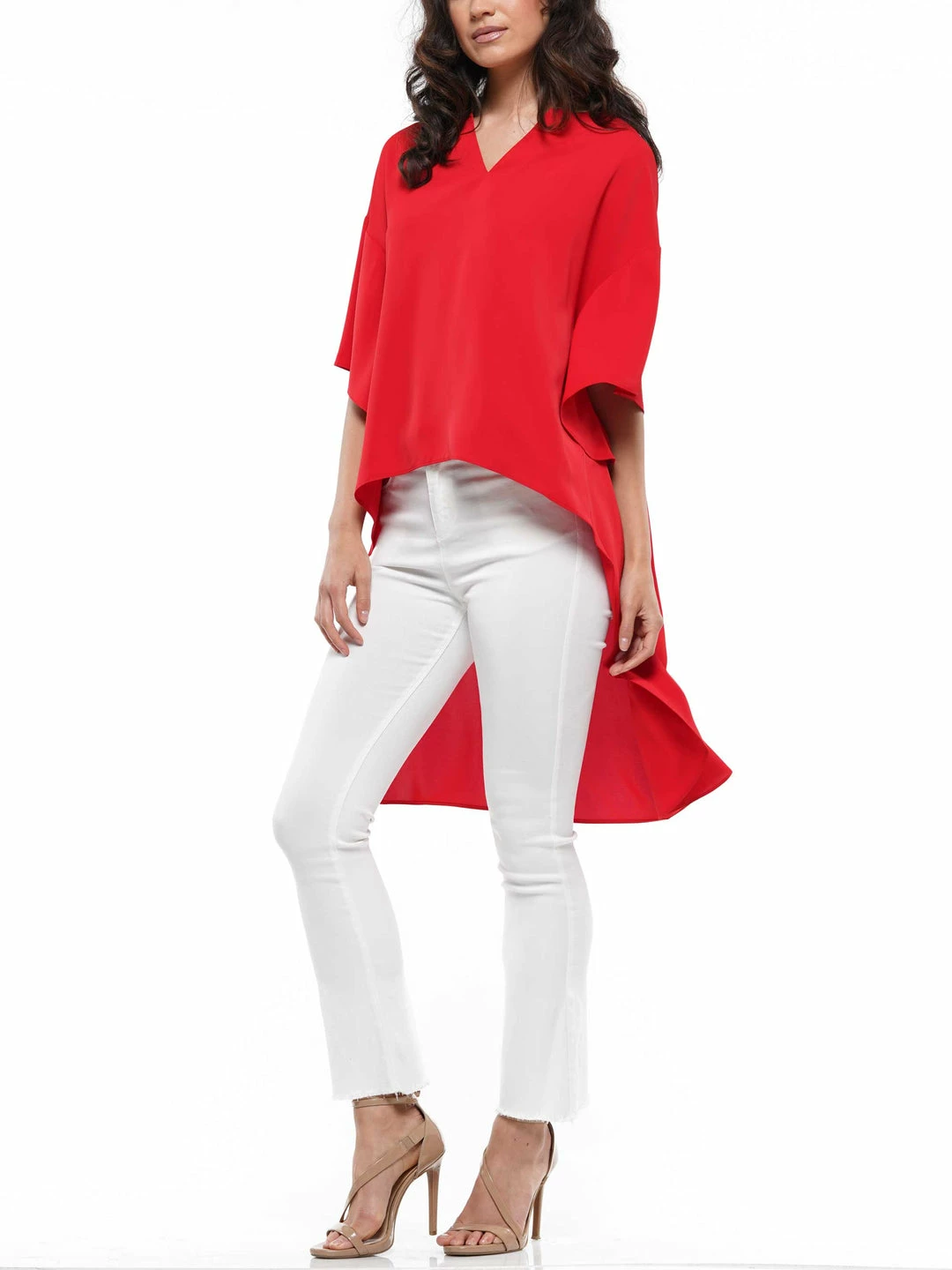 Why Dress V-neck High-low Top 7 Why Dress V-neck High-low Top