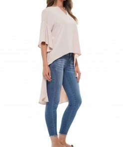Why Dress V-neck High-low Top