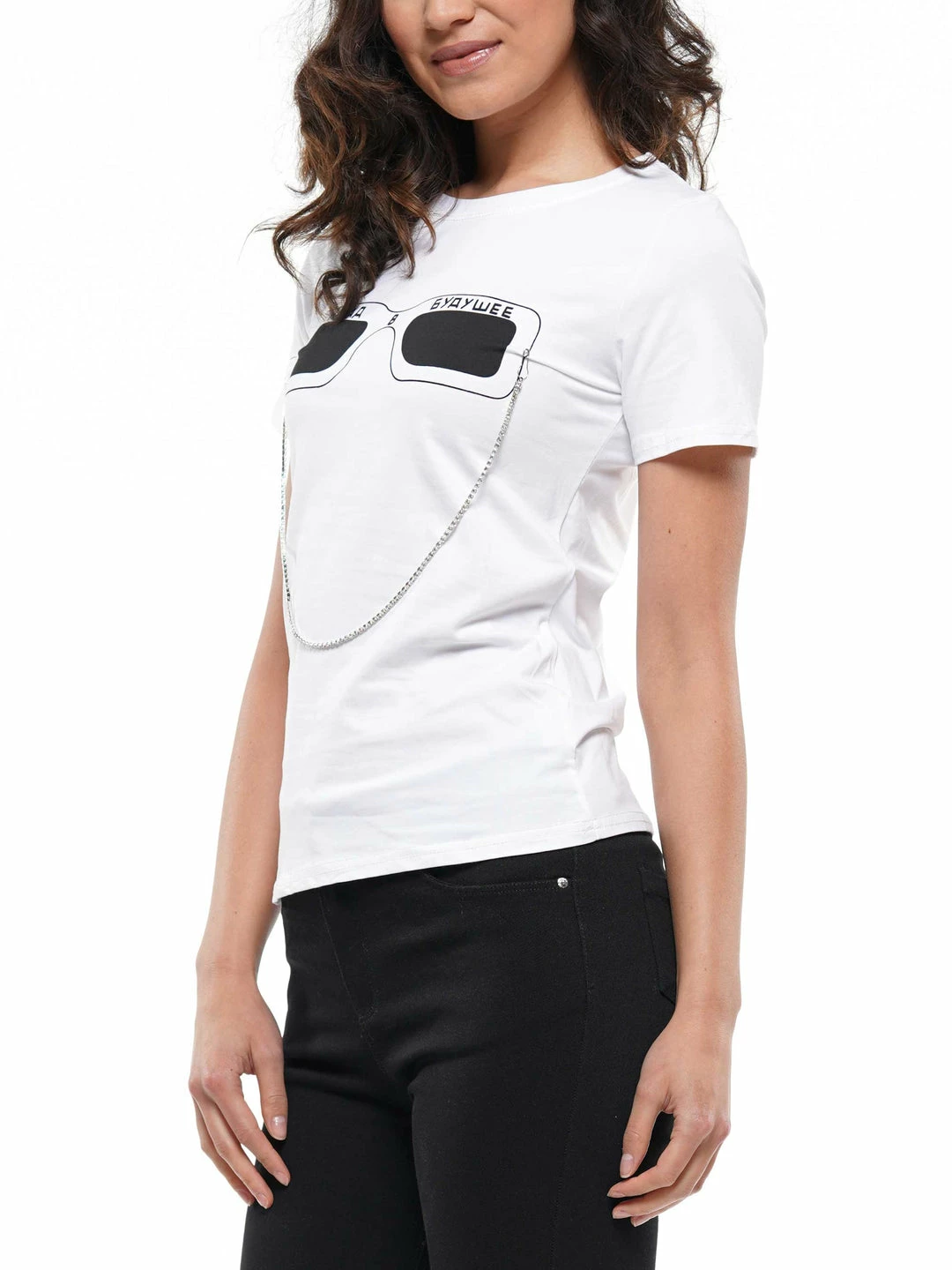 Why Dress Basic T-shirt Featuring Screen Print 4 Why Dress Basic T-shirt Featuring Screen Print