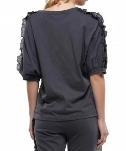 Why Dress Ruffled Pullover Top