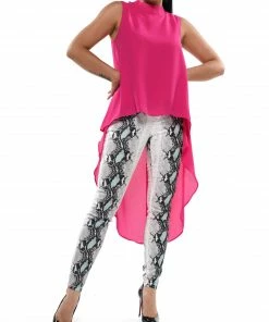 Why Dress Mock Neck High-low Top 21 Why Dress Mock Neck High-low Top