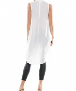 Why Dress Mock Neck High-low Top 15 Why Dress Mock Neck High-low Top