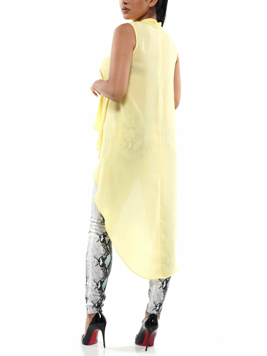 Why Dress Mock Neck High-low Top 10 Why Dress Mock Neck High-low Top