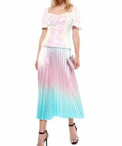 Why Dress TOPS Sequin Puff Sleeve Top 17 Why Dress TOPS Sequin Puff Sleeve Top