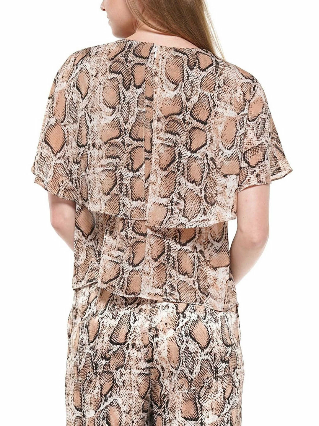 Why Dress BLOUSES Animal Printing Cape Top 5 Why Dress BLOUSES Animal Printing Cape Top