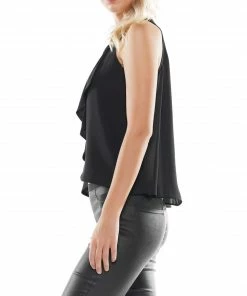 Why Dress TOPS Ruffle Cross Top 39 Why Dress TOPS Ruffle Cross Top