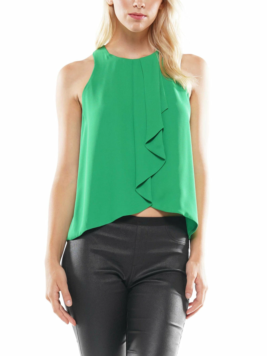 Why Dress TOPS Ruffle Cross Top 15 Why Dress TOPS Ruffle Cross Top