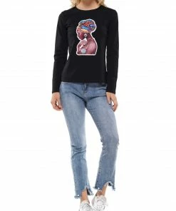 Why Dress Girl Patch Long Sleeve T-shirt 9 Why Dress Girl Patch Long Sleeve T-shirt