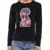 Why Dress Girl Patch Long Sleeve T-shirt 2 Why Dress Girl Patch Long Sleeve T-shirt