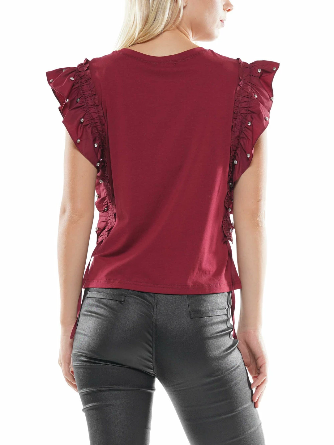 Why Dress TOPS 'Love' Shirred Frill Top 5 Why Dress TOPS 'Love' Shirred Frill Top