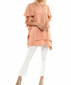 Why Dress Ruffle Sleeve Top BLOUSES 9 Why Dress Ruffle Sleeve Top BLOUSES