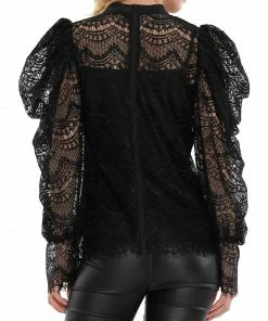 Why Dress Lace Puff Sleeve Blouse 16 Why Dress Lace Puff Sleeve Blouse