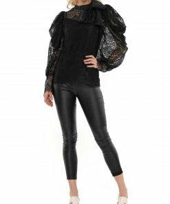 Why Dress Lace Puff Sleeve Blouse 17 Why Dress Lace Puff Sleeve Blouse