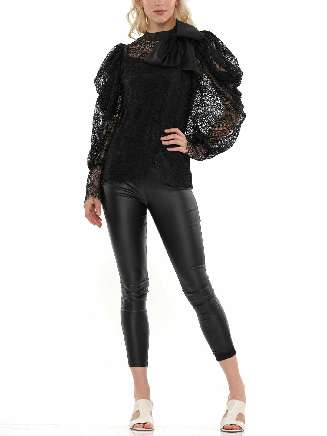 Why Dress Lace Puff Sleeve Blouse 10 Why Dress Lace Puff Sleeve Blouse