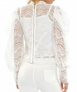 Why Dress Lace Puff Sleeve Blouse 12 Why Dress Lace Puff Sleeve Blouse