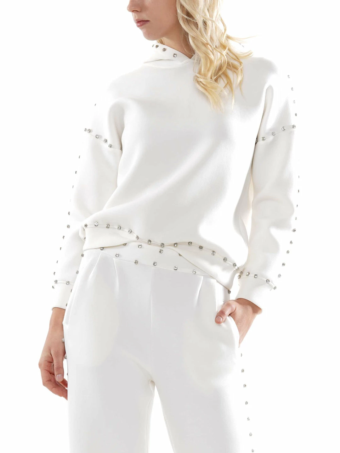 Why Dress Gem Detailed Hoodie BEST SELLER 3 Why Dress Gem Detailed Hoodie BEST SELLER