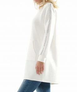 Why Dress Heat Stone Sleeve Pocket Hoodie