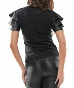 Why Dress Tiered Sleeve T-shirt TOPS