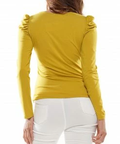 Why Dress Long Shirred Sleeve Shoe Patch T-shirt 8 Why Dress Long Shirred Sleeve Shoe Patch T-shirt