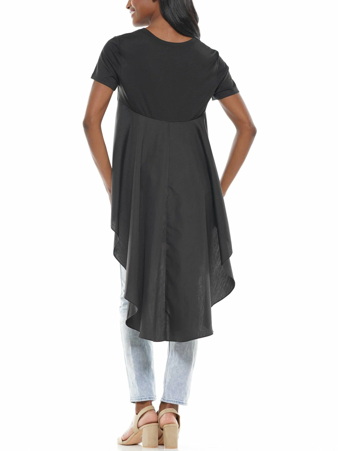 Why Dress TOPS 'LOVE' Shoe Patch High-low Top 5 Why Dress TOPS 'LOVE' Shoe Patch High-low Top