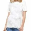Why Dress TOPS Ostrich Feather T-shirt