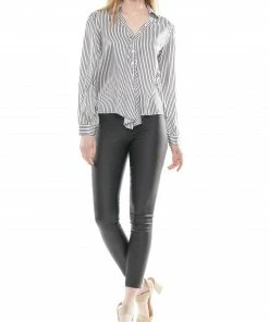 Why Dress NEW ARRIVALS Asymmetric Striped Blouse 9 Why Dress NEW ARRIVALS Asymmetric Striped Blouse