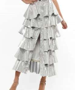 Why Dress STOP THE TIME SEQUIN SKIRT 16 Why Dress STOP THE TIME SEQUIN SKIRT