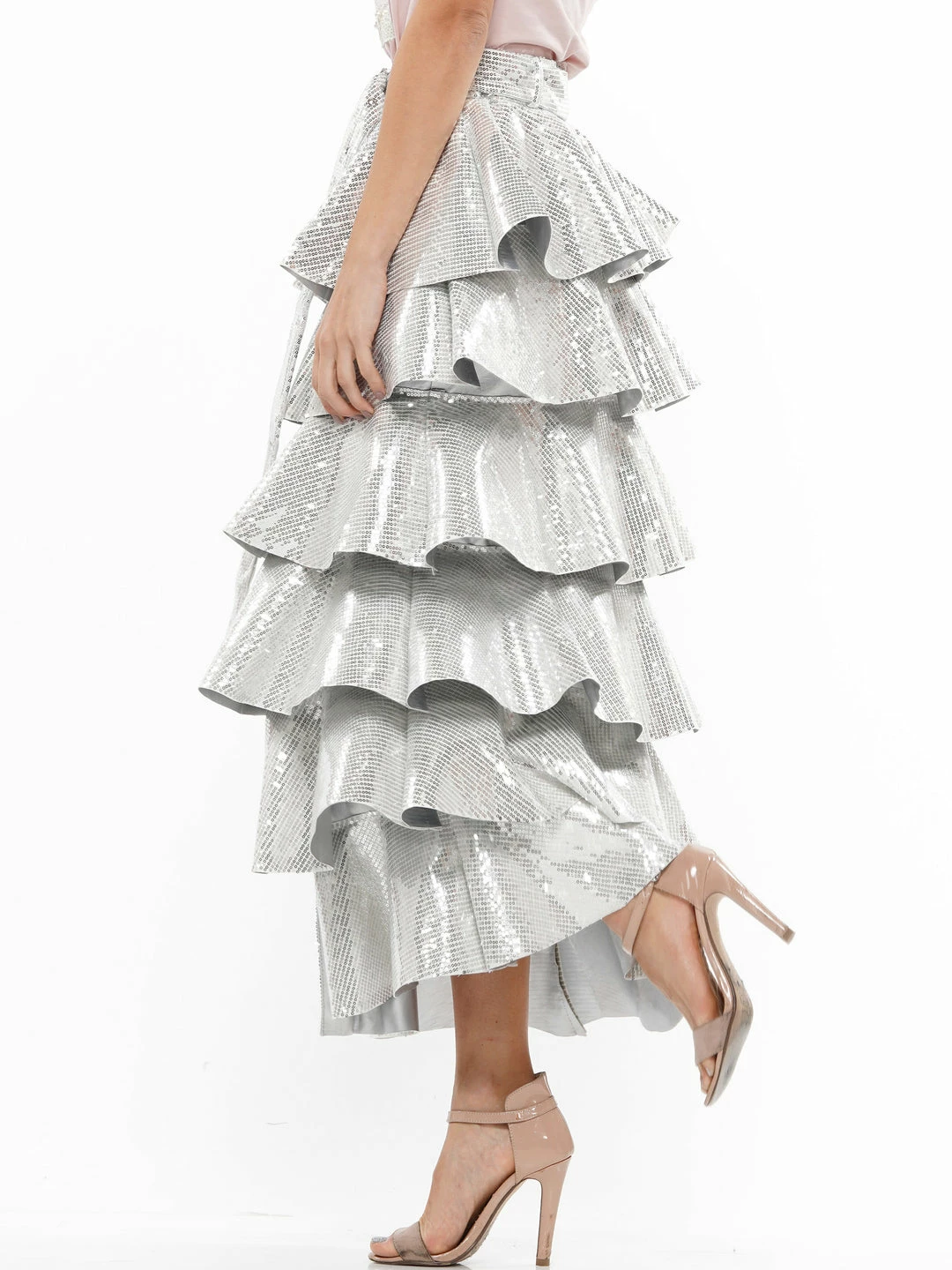 Why Dress STOP THE TIME SEQUIN SKIRT 5 Why Dress STOP THE TIME SEQUIN SKIRT